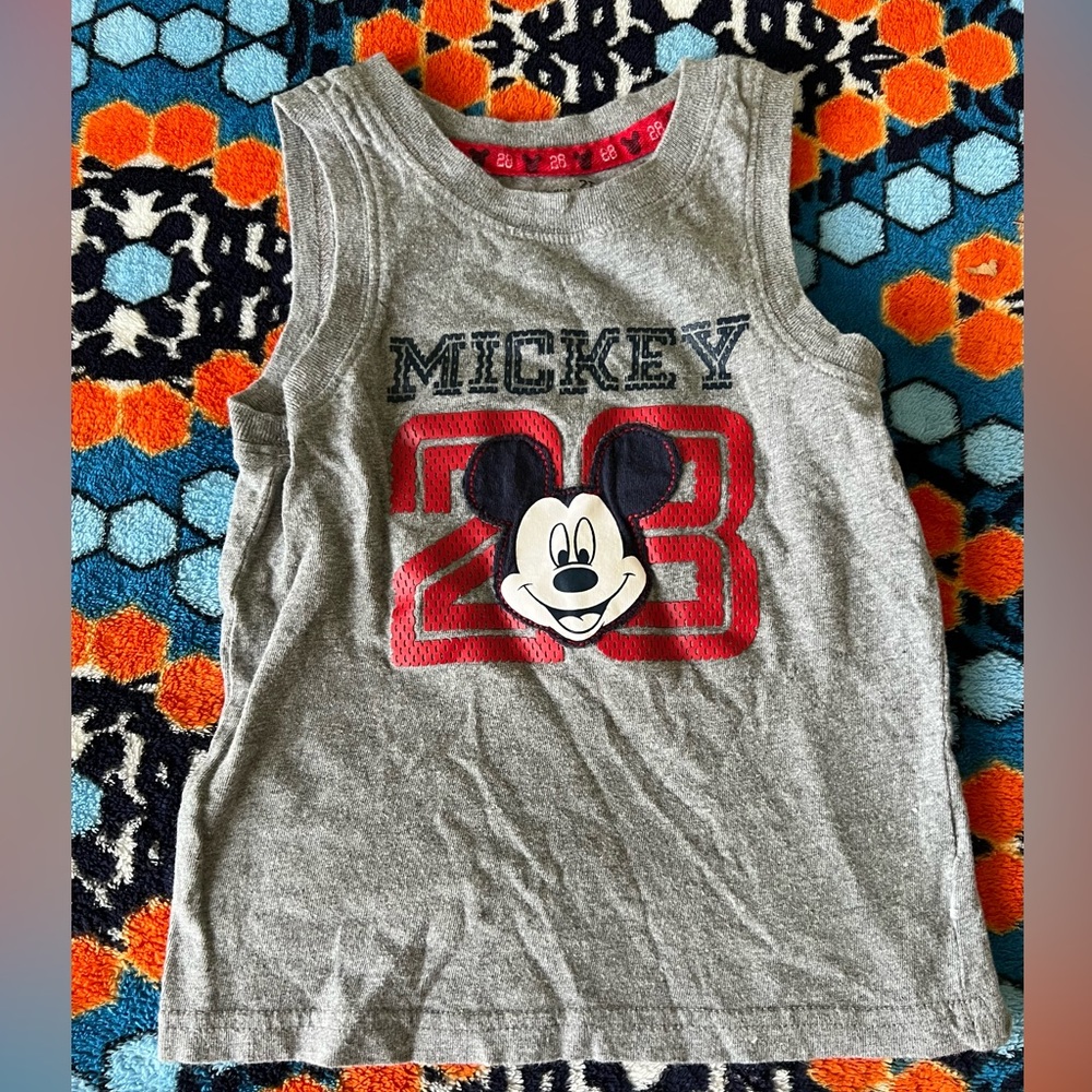 Disney Mickey Mouse Cotton Tank Top